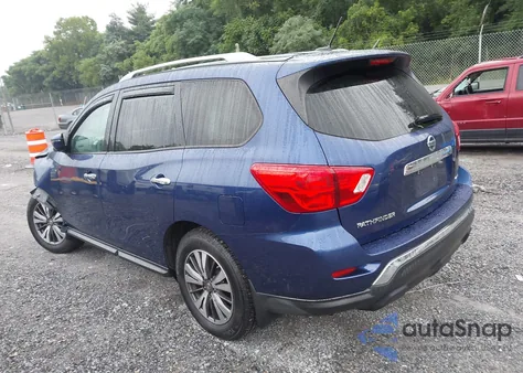 2017 Nissan Pathfinder S z USA, uszkodzony, nr VIN 5N1DR2MM0HC692606
